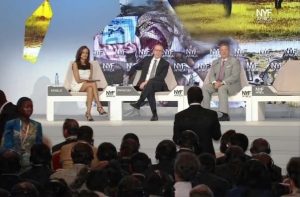 Sophbia Bekele Moderating New York Africa High Level Forum