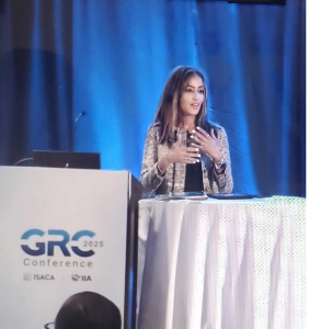 Sophia Bekele Speaks in New York GRC on AI & Cyber Security