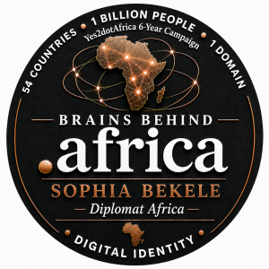 Sophia Bekele – Brains Behind .africa, Yes2dotAfrica 6-Year Campaign, 54 Countries, 1 Billion People, 1 Domain – Digital Identity