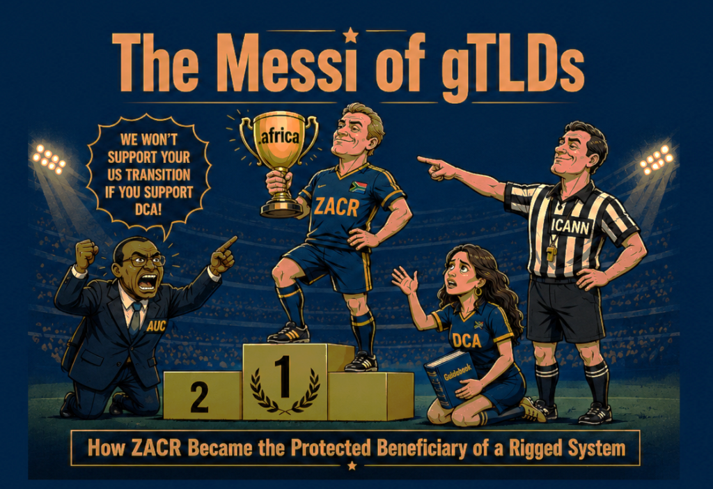 The Messi of gTLDs: How ZACR, the AUC-Aligned Registry, Became the Protected Beneficiary of a Rigged System